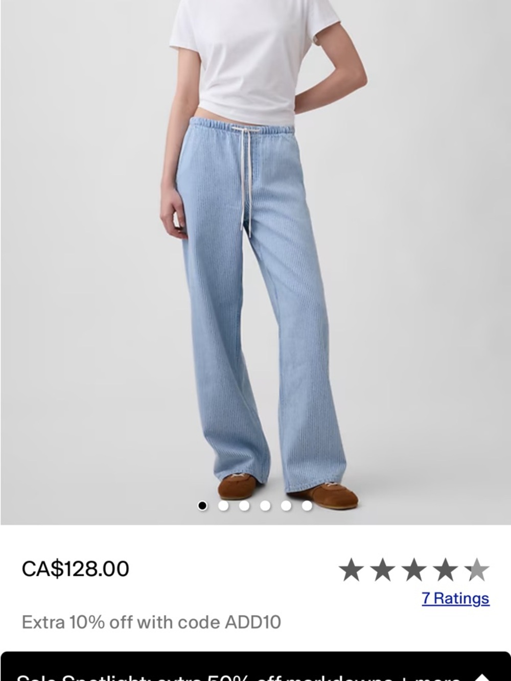 GAP Low Rise UltraSoft Easy '90s Loose Jeans